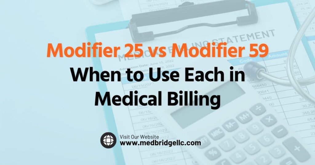 Modifier 25 and Modifier 59